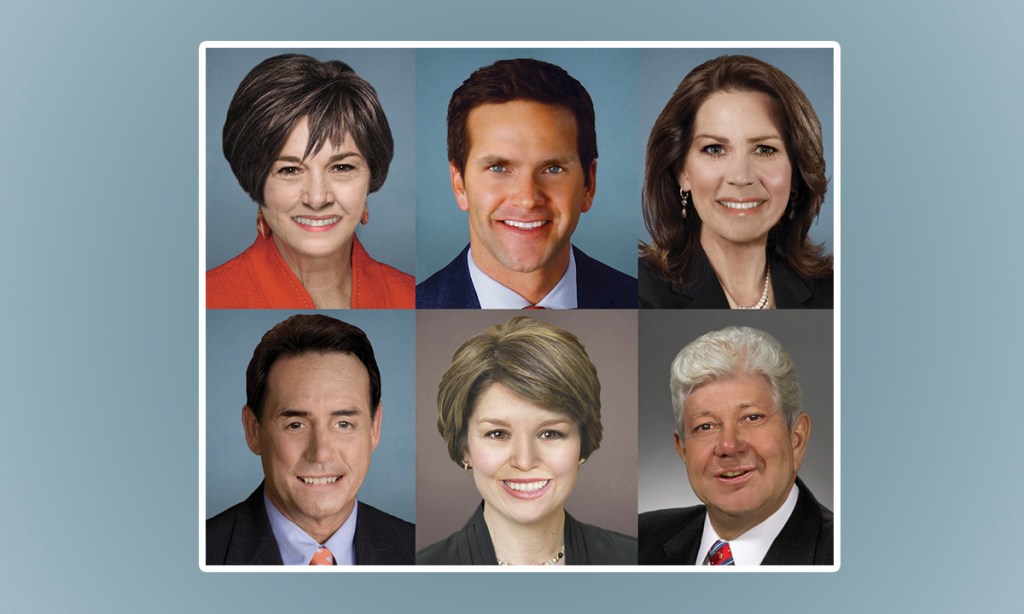 Compiling images from real American politicians with the help of the Victoria Police Criminal Identification Unit, the authors built six “ideal” candidates to test how attractiveness shifts votes. Rodrigo Praino, Daniel Stockemer/Social Science Quarterly, Author provided