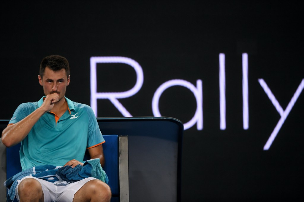 Thumbnail for Tomic hits out at Hewitt after first round loss