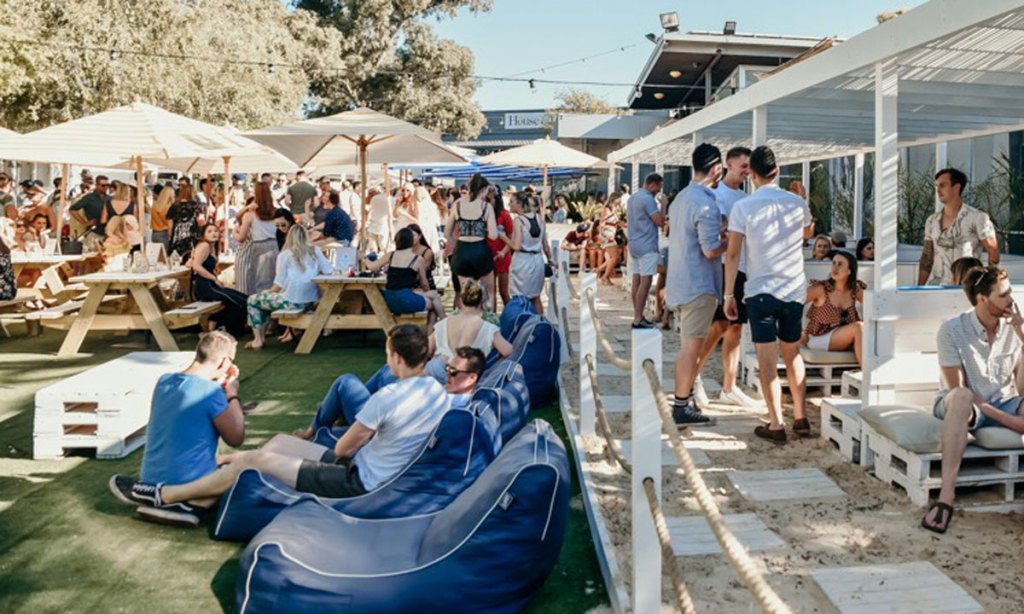 The Rosé will be flowing at Lucky's Beach Club. Photo: supplied