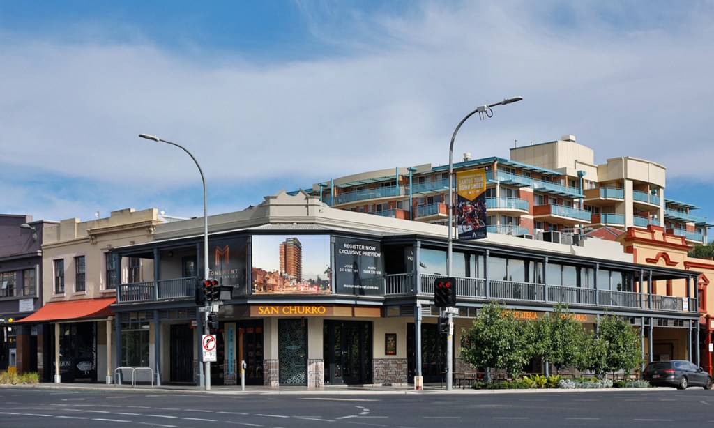 "We believe there's blue sky there": The new corporate owners of San Churro Rundle Street are hoping the café survives the construction of the Monument apartment tower in 2019. Photo: Tony Lewis / InDaily