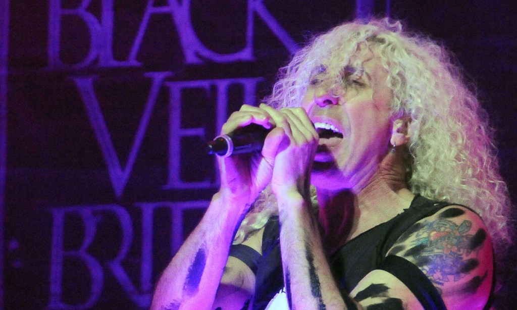 Twisted Sister frontman Dee Snider performing. File photo: Katy Winn / AP
