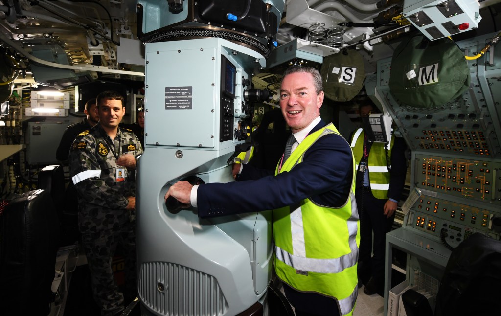 Thumbnail for Defence boss undermines Pyne’s claim on local subs jobs