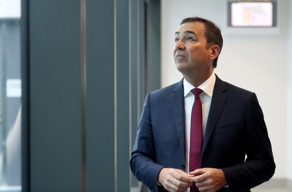 Premier Steven Marshall. Photo: Kelly Barnes / AAP
