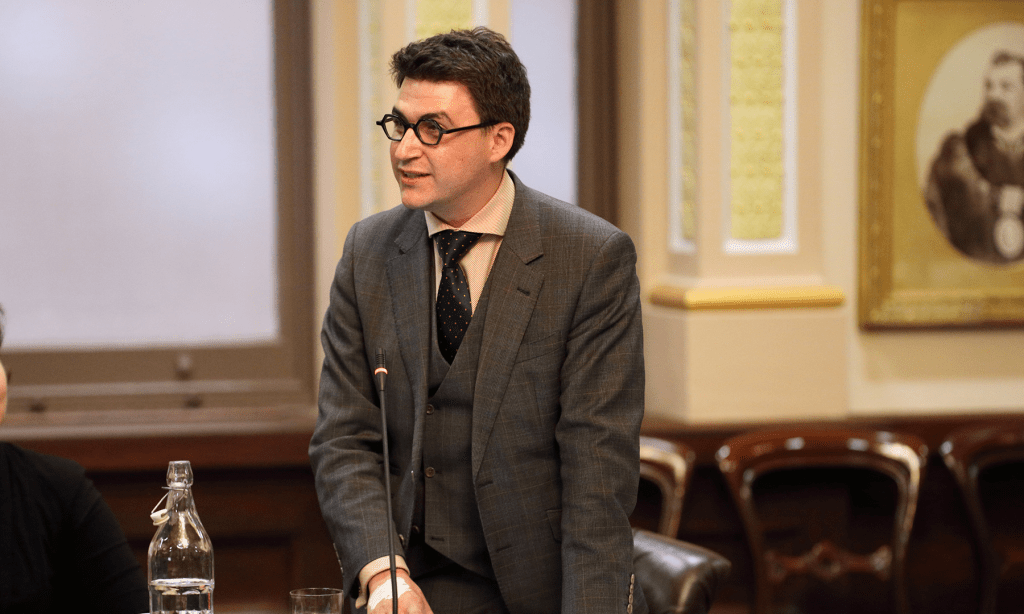 Former Adelaide City councillor Alex Hyde is seeking to overturn the results of the 2022 council election. Photo: Tony Lewis / InDaily