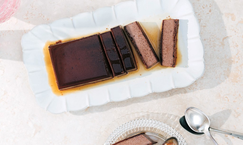 Thumbnail for Chocolate and Amaretti Flan