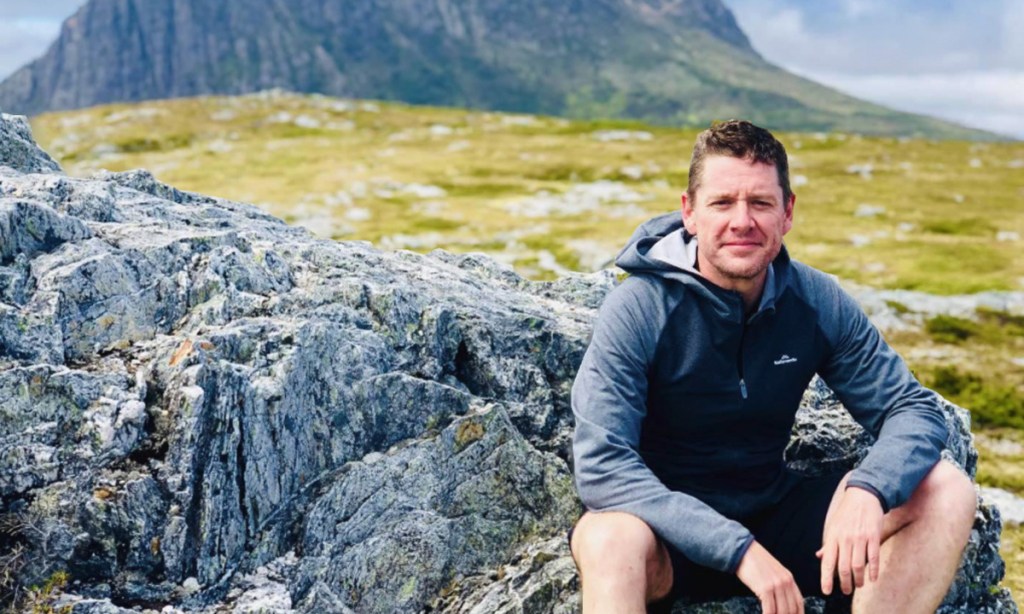 Stephen Yarwood on his Facebook page: "Cradle Mountain - I just climbed up there!"