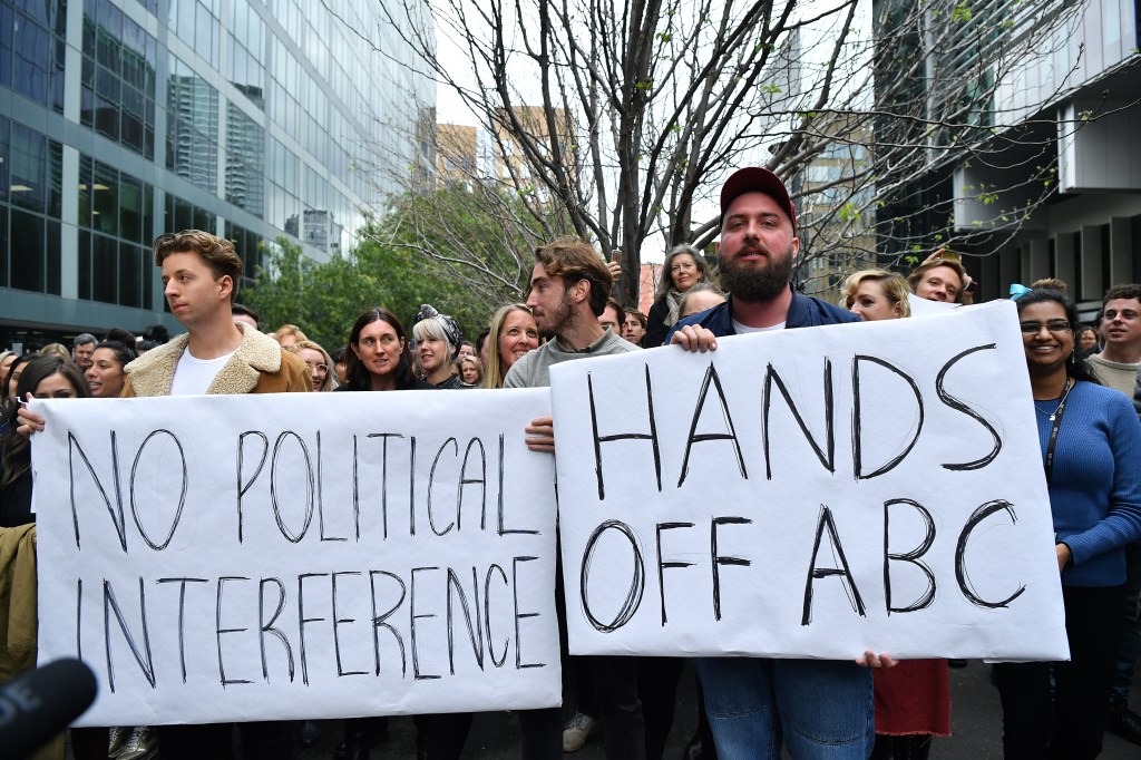 Thumbnail for ABC bosses face grilling over political interference