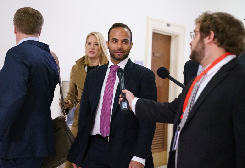 Former Trump campaign advisor George Papadopoulos has taken aim at Alexander Downer in a new book. Photo: AAP