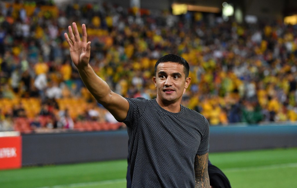 Tim Cahill has retired from playing but now wants to coach. Photo: AAP/Darren England