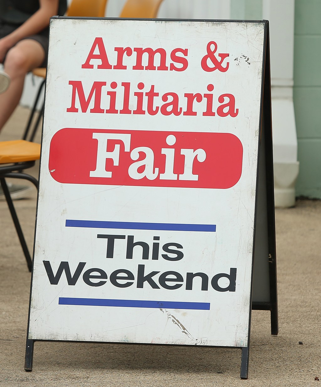 Senator Fraser Anning attended a Queensland gun show after igniting controversy with comments after the Christchurch mosque shootings. Photo: AAP/Jono Searle