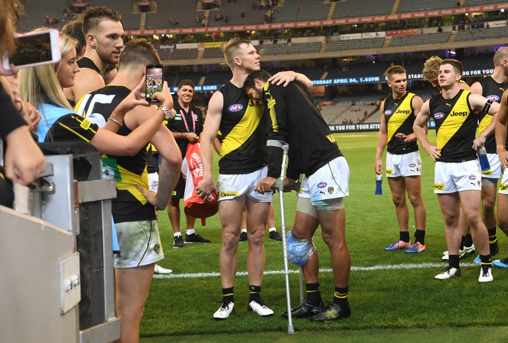 Thumbnail for Richmond’s Rance out for season with ACL injury