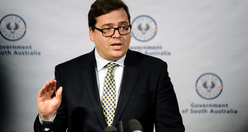 Education Minister John Gardner. Photo: Morgan Sette / AAP
