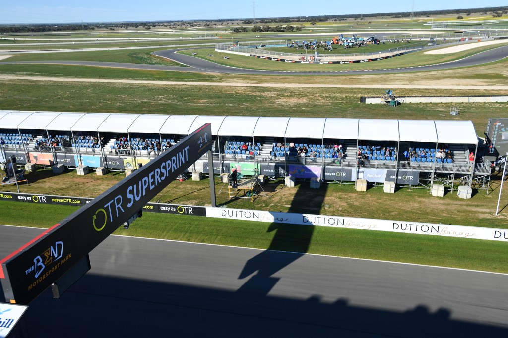 The racetrack at The Bend Motorsport Park in Tailem Bend. Photo: David Mariuz / AAP