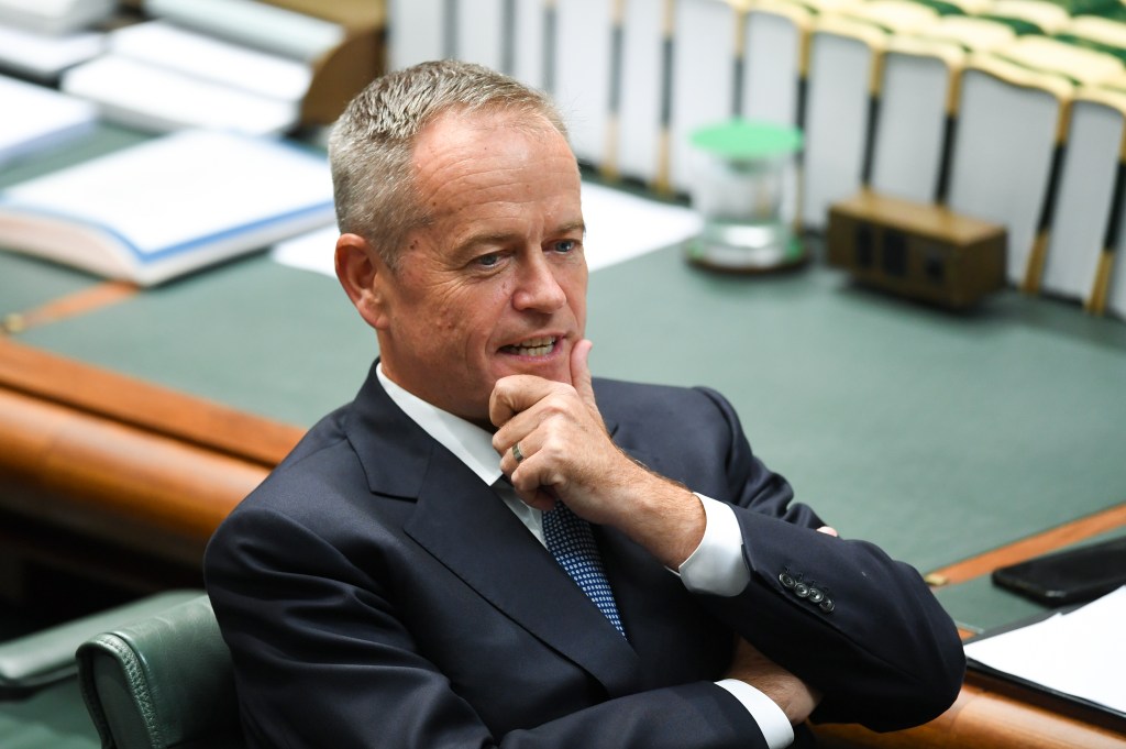 Opposition leader Bill Shorten will give his Budger reply speech tonight. Photo: AAP/Lukas Coch