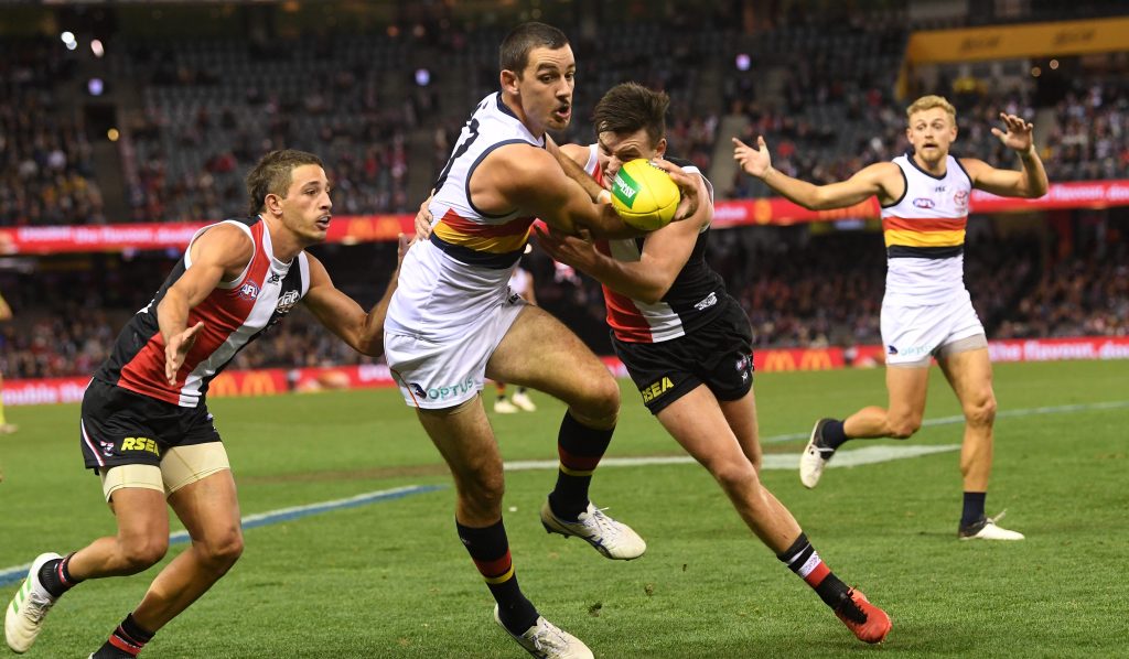 Tex was dominant against the Saints on Saturday. Photo: Julian Smith / AAP