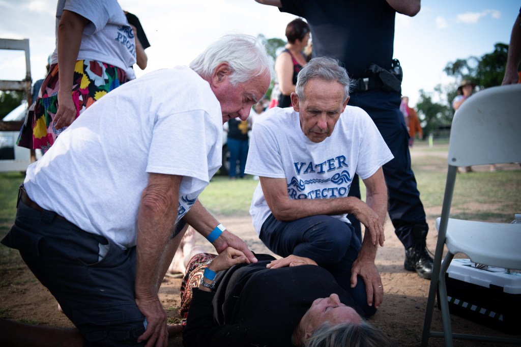 Thumbnail for Horse rider arrested after anti-Adani protester hurt
