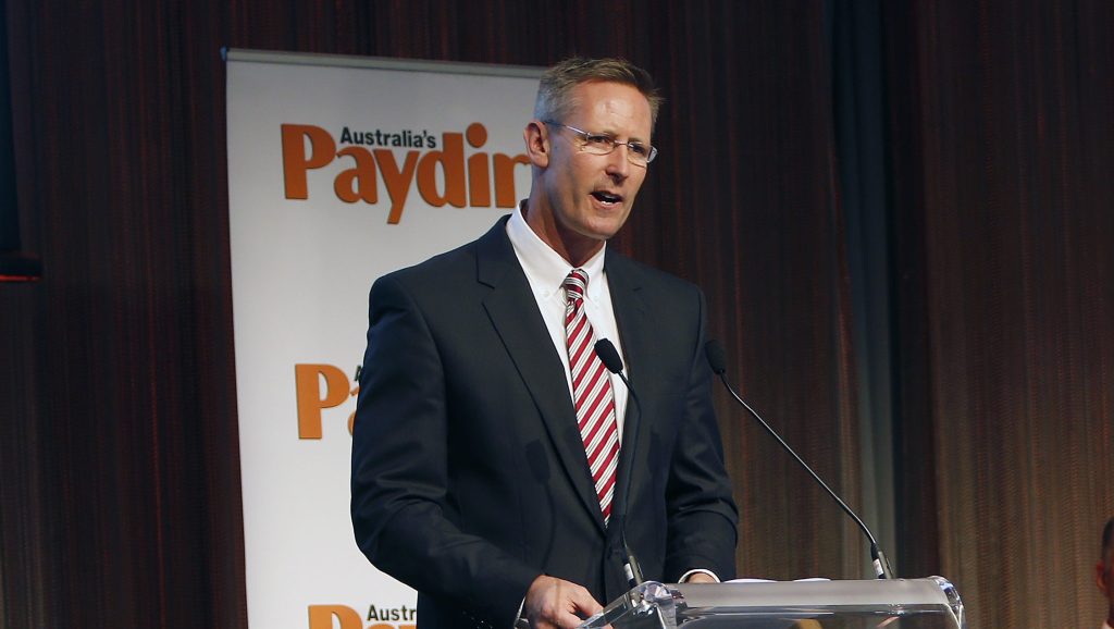 Dan van Holst Pellekaan addressed the conference today. Photo: Supplied