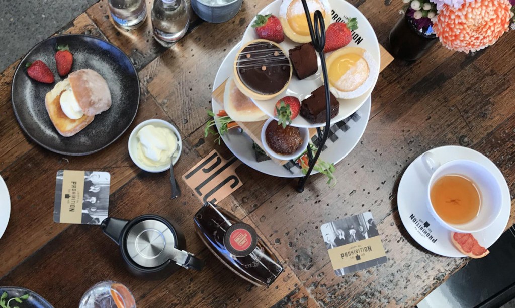 Prohibition Liquor is serving up a gin high tea for Mother's Day.