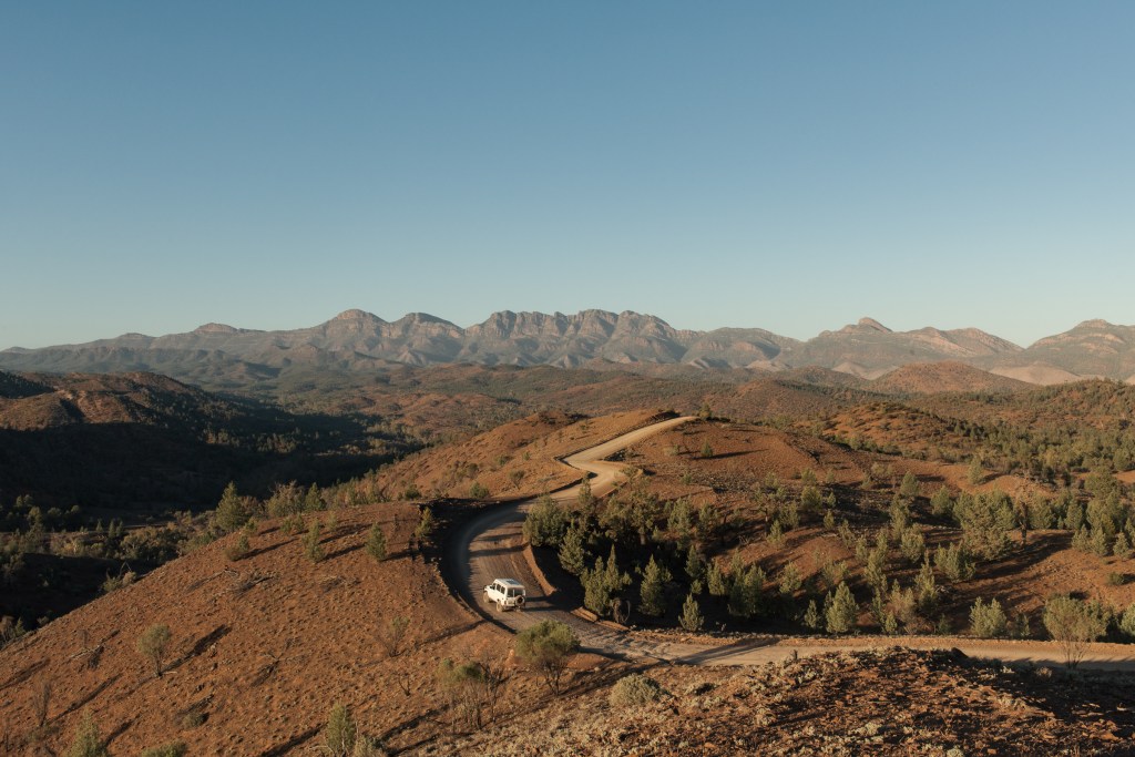 Glamping at Wilpena Pound. Photo: Tyrone Ormsby