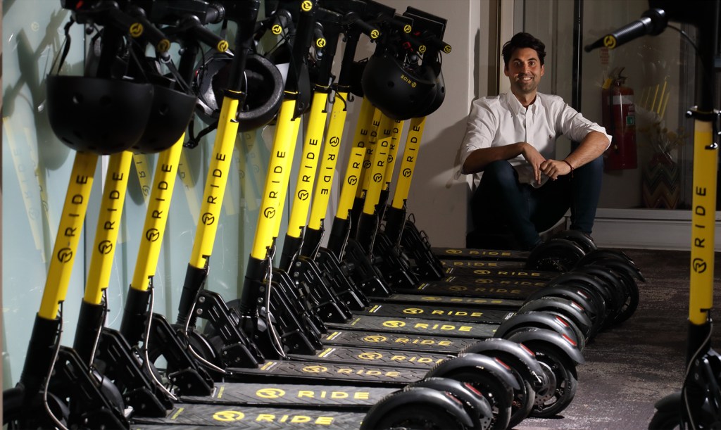 Ride CEO Tom Cooper. Photo: Tony Lewis / InDaily
