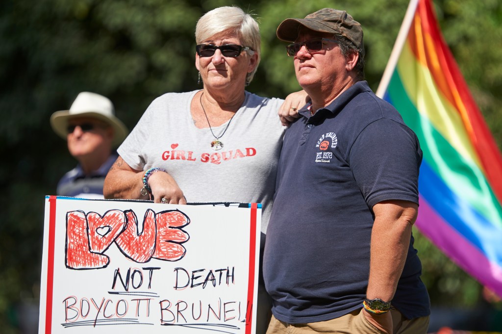 Thumbnail for Brunei backs down on gay sex death penalty
