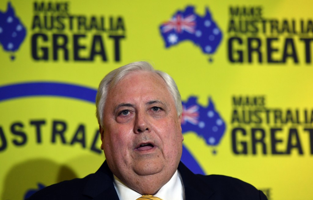 Thumbnail for Palmer loses bid to suppress preference results