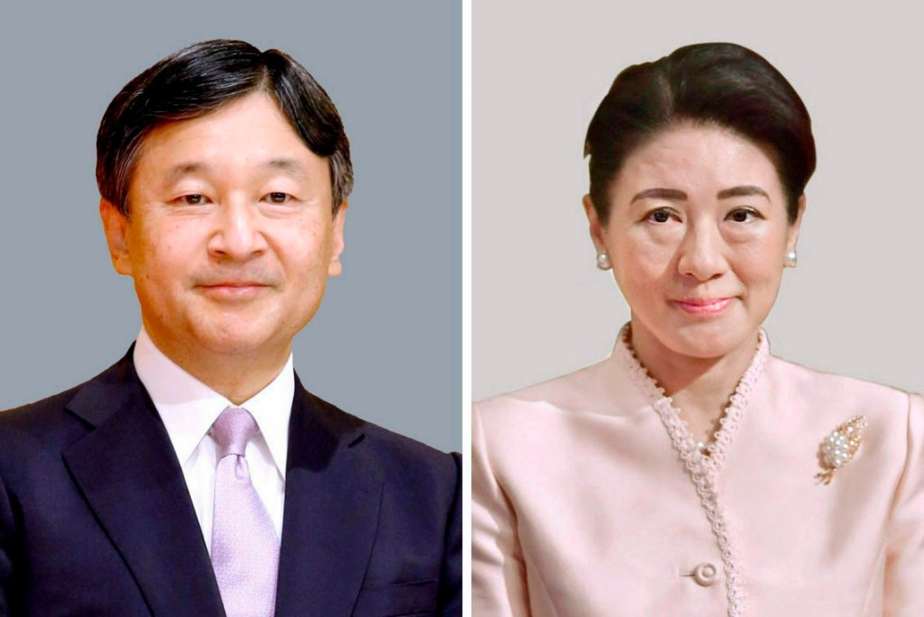 New Japanese emperor Naruhito and empress Masako. Photo: supplied