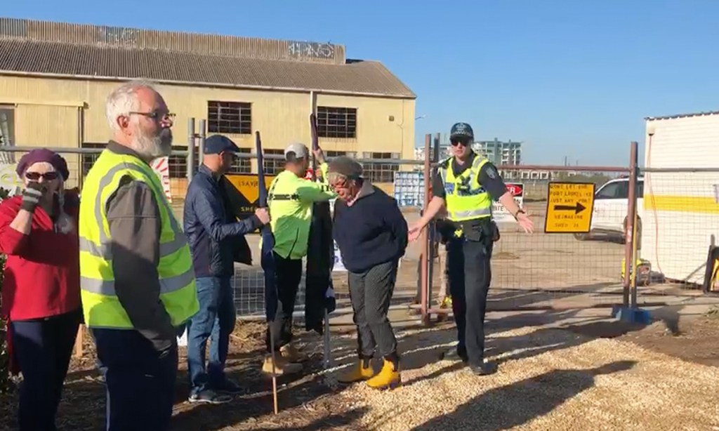 Thumbnail for Police arrest union boss amid Shed 26 protests