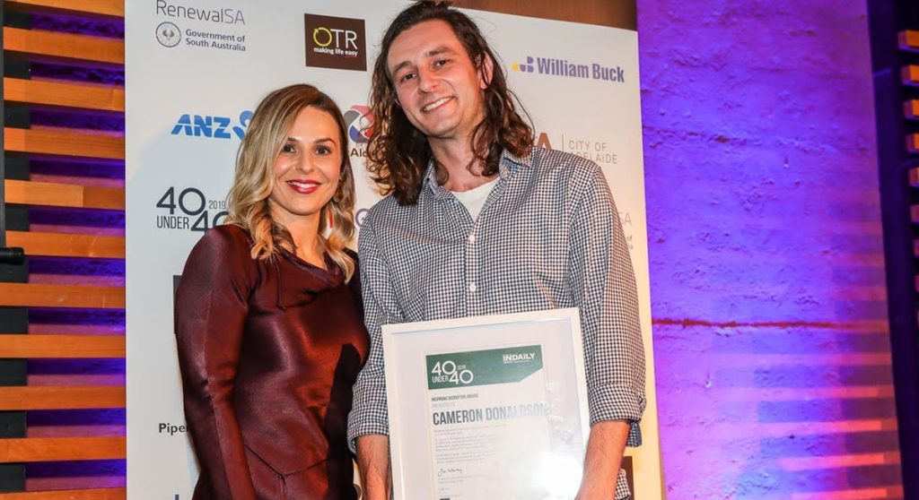 Thumbnail for 40 Under 40 winner of the day: Cameron Donaldson