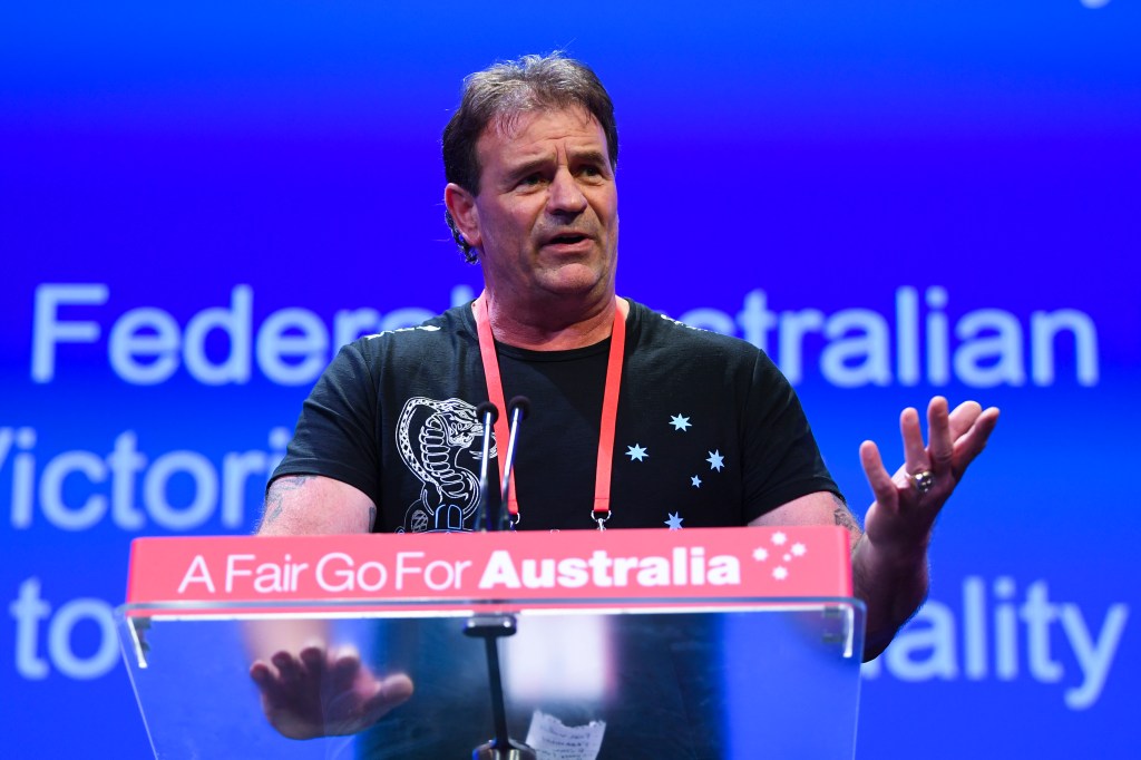 Thumbnail for “I don’t answer to the ALP”: CFMEU boss stares down Albanese