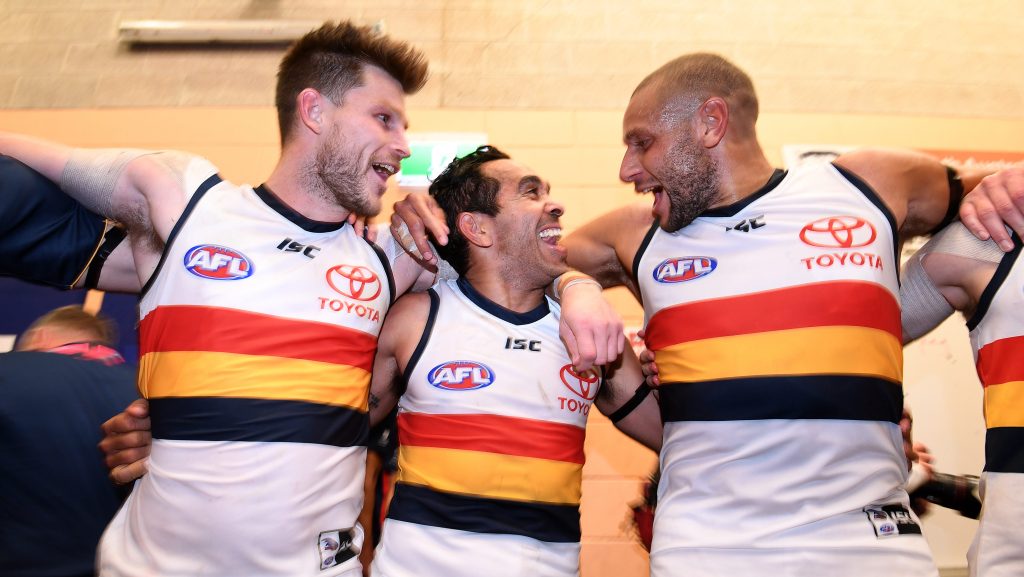 Bryce Gibbs has had a rough few weeks - but at least he's not still playing for Carlton. Photo: Dan Peled / AAP