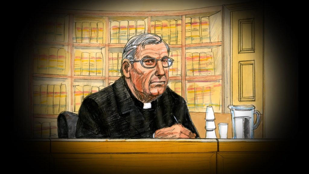 Cardinal George Pell is appealing his conviction for sexually abusing two boys in a cathedral. Photo: AAP/Jeff Hayes