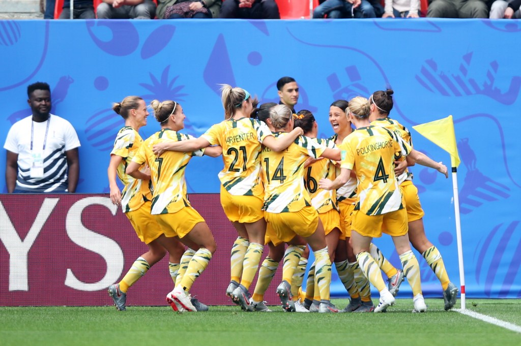 Thumbnail for Matildas waltz into World Cup knockouts