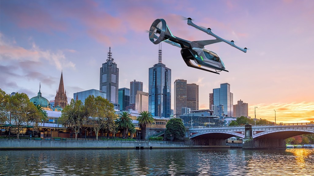 Thumbnail for Once proven safe, hailing flying taxis will become normal