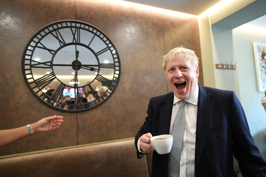 Thumbnail for Boris shrugs off police incident, talks up Brexit