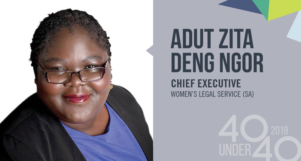 Thumbnail for 40 Under 40 winner of the day: Adut Zita Deng Ngor