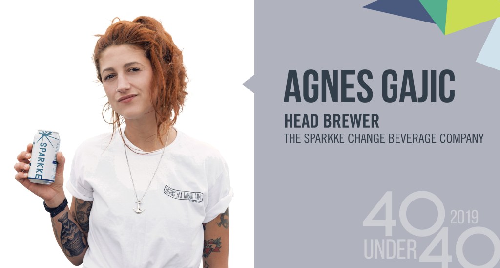 Thumbnail for 40 Under 40 winner of the day: Agnes Gajic