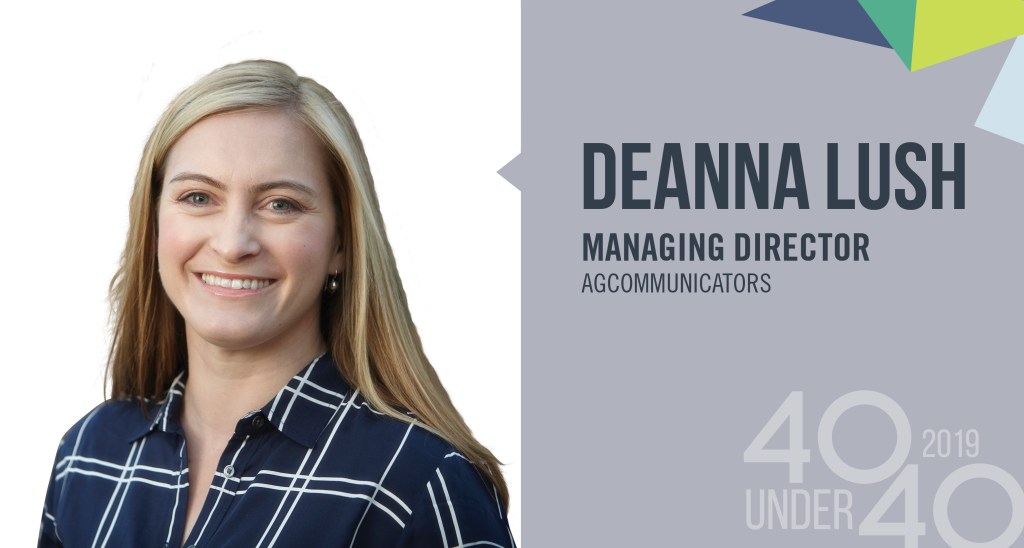 Thumbnail for 40 Under 40 winner of the day: Deanna Lush