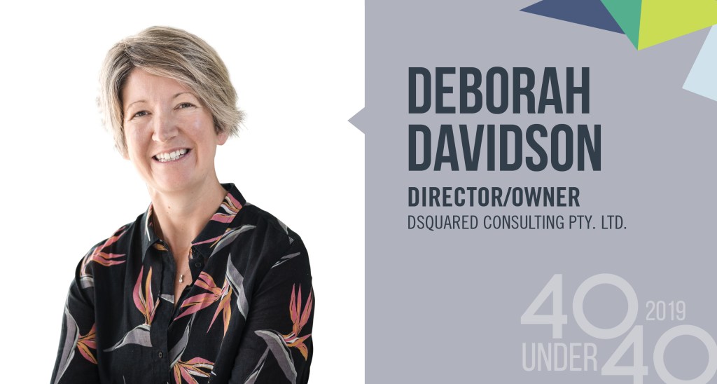 Thumbnail for 40 Under 40 winner of the day: Deborah Davidson