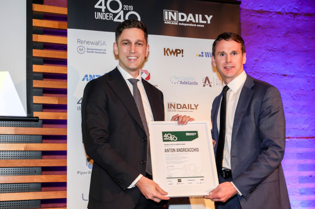 Thumbnail for 40 Under 40 winner of the day: Anton Andreacchio