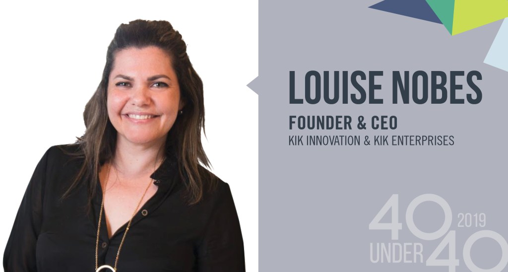 Thumbnail for 40 Under 40 winner of the day: Louise Nobes