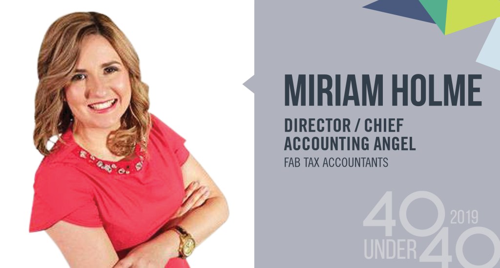 Thumbnail for 40 Under 40 winner of the day: Miriam Holme