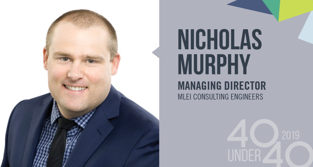 Thumbnail for 40 Under 40 winner of the day: Nicholas Murphy