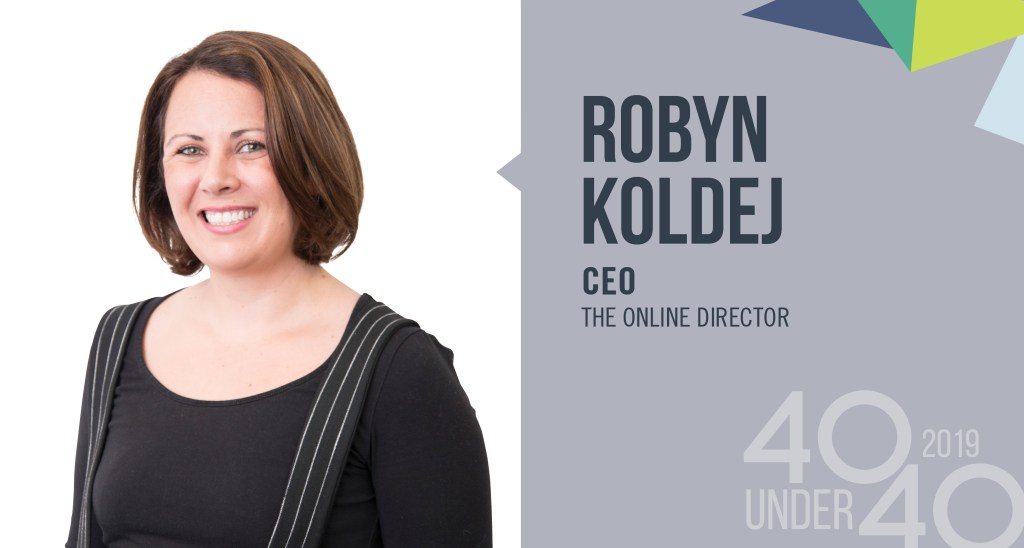Thumbnail for 40 Under 40 winner of the day: Robyn Koldej