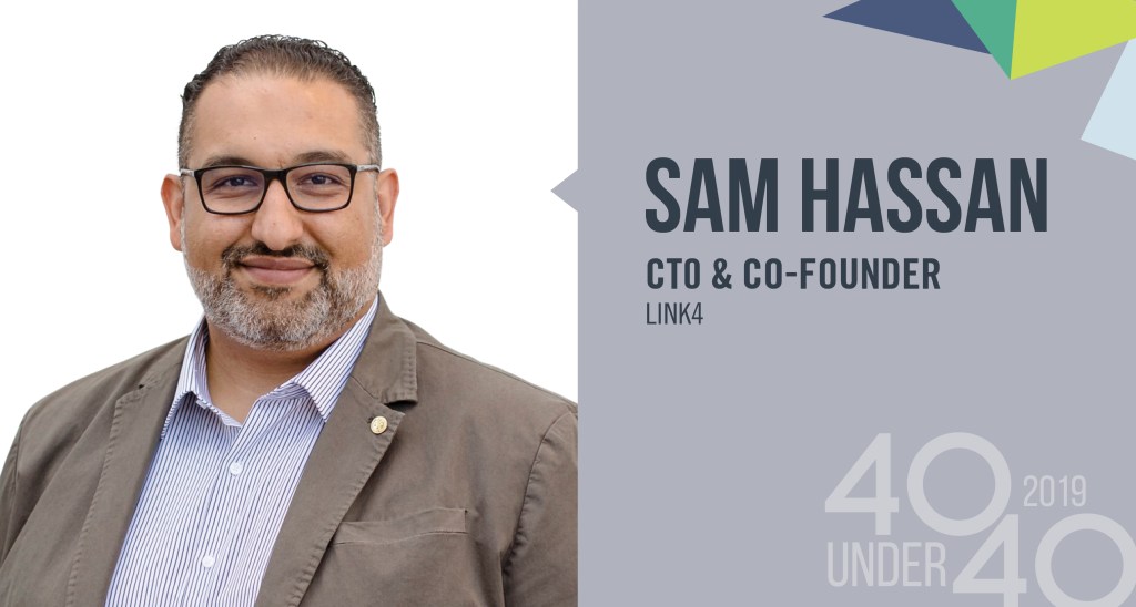 Thumbnail for 40 Under 40 winner of the day: Sam Hassan