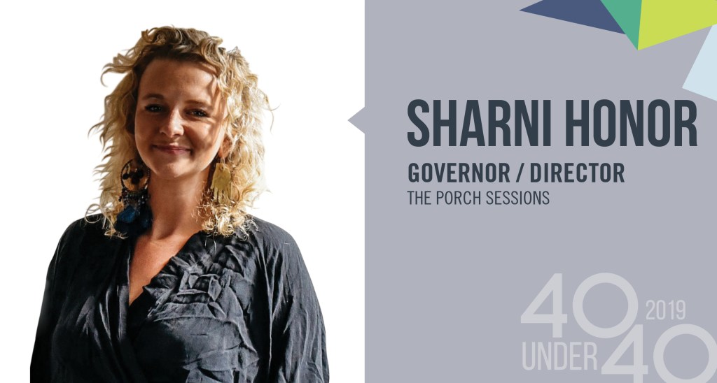 Thumbnail for 40 Under 40 winner of the day: Sharni Honor