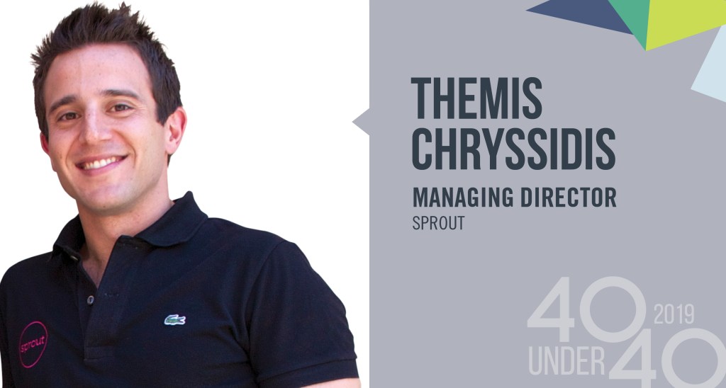 Thumbnail for 40 Under 40 winner of the day: Themis Chryssidis