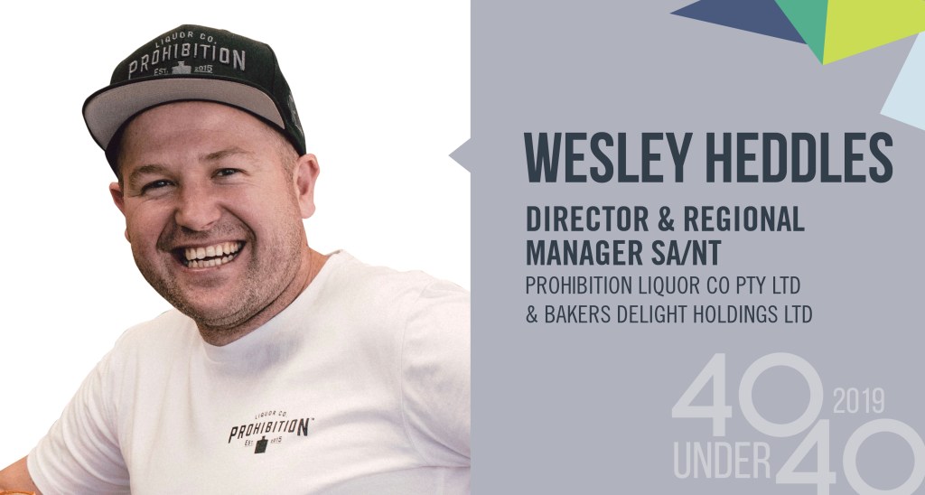 Thumbnail for 40 Under 40 winner of the day: Wesley Heddles
