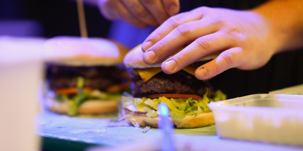 In the future, your hamburger could be made with laboratory-grown "meat".