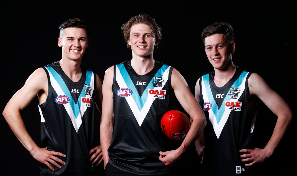 Thumbnail for Port Adelaide sign star rookies to long-term contracts